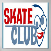 COOL SKATE CLUB POSTER (Vorne)