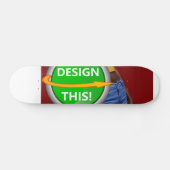 COOL! Skateboard Deck - 7 7/8" - Custom (Horizontal)