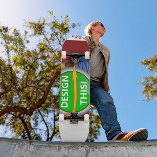 COOL! Skateboard Deck - 7 7/8" - Custom (Außenbereich 1)