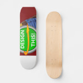 COOL! Skateboard Deck - 7 7/8" - Custom (Vorderseite)