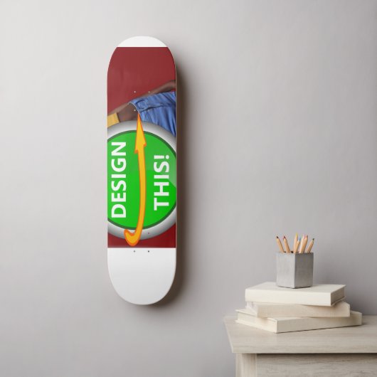 COOL! Skateboard Deck - 8 1/2" - Benutzerdefiniert (Wandkunst)