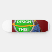 COOL! Skateboard Deck - 8 1/2" - Benutzerdefiniert (Horizontal)