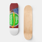 COOL! Skateboard Deck - 8 1/4" - Custom (Vorderseite)