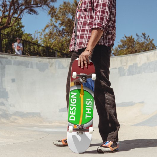 COOL! Skateboard Deck - 8" - Custom (Außenbereich 2)