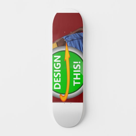 COOL! Skateboard Deck - 8" - Custom (Vorderseite)