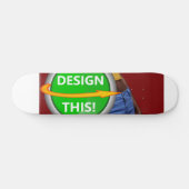 COOL! Skateboarddecke - 7 3/4" - Benutzerdefiniert Skateboard (Horizontal)