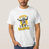 Cool Skateboarding monkey - Skate or eat bananas T-Shirt (Vorderseite)