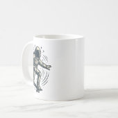 Cool Skating Astronaut Costume For Boys And Girls  Kaffeetasse (Vorderseite Links)