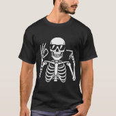 Cool Skeleton 67 Meme Shirt für Halloween Vibes (Vorderseite)