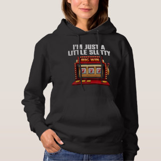 Cool Slot Machine Lovers Art For Men Women Casino Hoodie