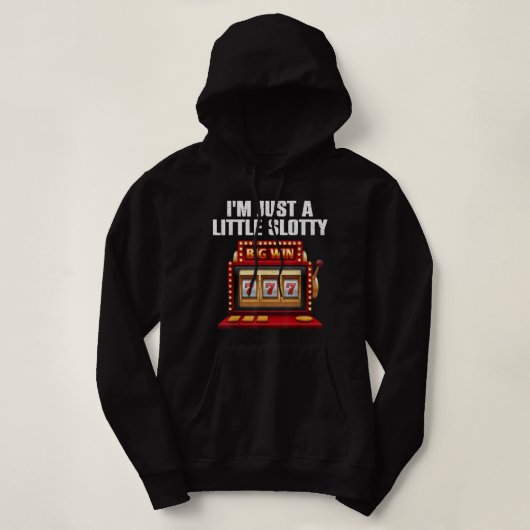 Cool Slot Machine Lovers Art For Men Women Casino Hoodie (Design vorne)