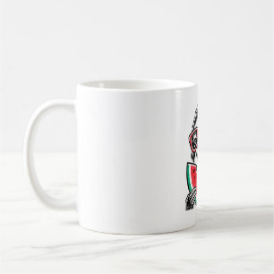 Cool Sloth Eating Watermelon Kaffeetasse