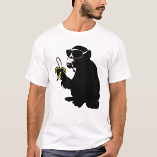 cool smoking monkey T-Shirt