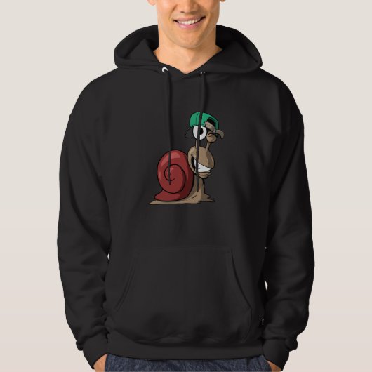 Cool Snail Hoodie (Vorderseite)