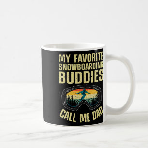 Cool Snowboarden Kunst Vater Pater Snowboard Snowb Kaffeetasse
