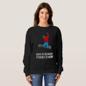 Cool Snowboarding For Men Women Snowboard Snow Win Sweatshirt (Vorne ganz)