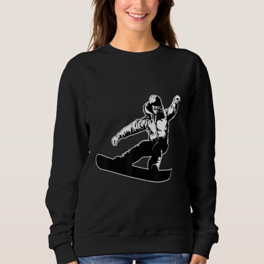 COOL SNOWBOARDING SWEATSHIRT (Vorderseite)