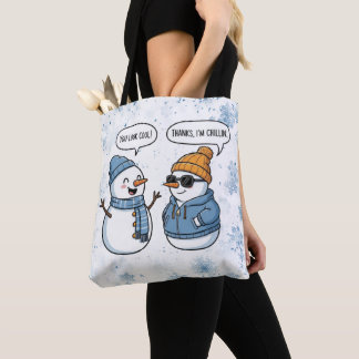 Cool Snowman Friends Tasche