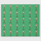 Cool Snowman Geschenkpapier (Flach)