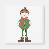 Cool Snowman Magnet (Vorne)