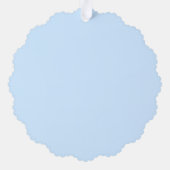 Cool Snowman Merry Bright Weihnachts Custom Family Ornament Karte (Rückseite)