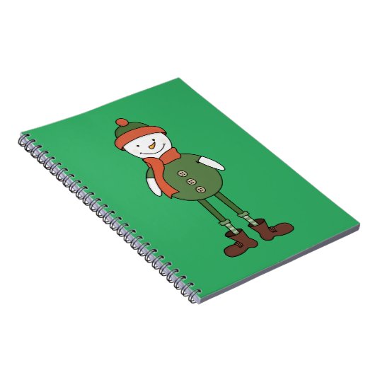 Cool Snowman Notizblock (Rechte Seite)