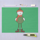 Cool Snowman Seidenpapier (Handwerk)