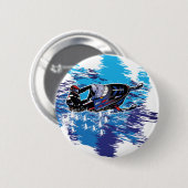 Cool Snowmobiler Button (Vorne & Hinten)