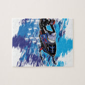 Cool Snowmobiler Puzzle (Horizontal)
