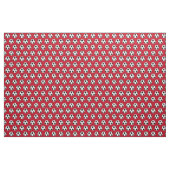 Cool Soccer Ball Red Stoff (Fat Quarter (45,7 x 55,9 cm))