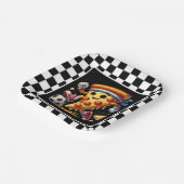 Cool Soccer Pizza Party Pappteller (Gewinkelt)