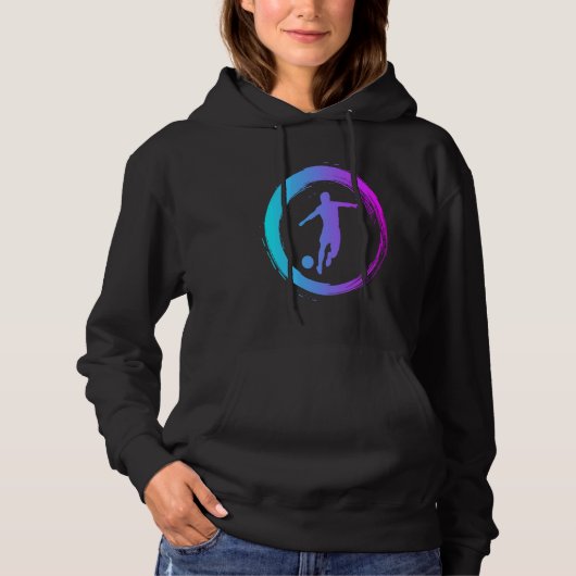 Cool soccer sports and hobby  1 hoodie (Vorderseite)