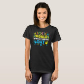 Cool Socks World Down Syndrome Awareness Supporter T-Shirt (Vorne ganz)