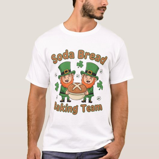 Cool Soda Bread Backteam Artisan Brot Irisches Bac T-Shirt (Vorderseite)