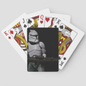 Cool Space Sci-Fi Toy Fotografy Spielkarten (Rückseite)