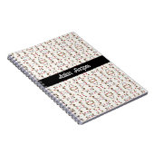 Cool Spaghetti Meatballs Muster Notizblock (Rechte Seite)