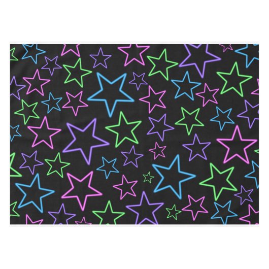 Cool, Spaß, helle dynamische Tischdecke (Vorderseite (Horizontal))