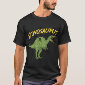 Cool Spinosaurus Pi Day Shirt Dinosaur Math Teache (Vorderseite)