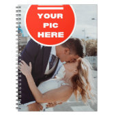 Cool! Spiral-Foto-Notebook - Personalisiert Notizblock (Vorderseite)