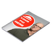 Cool! Spiral-Foto-Notebook - Personalisiert Notizblock (Linke Seite)