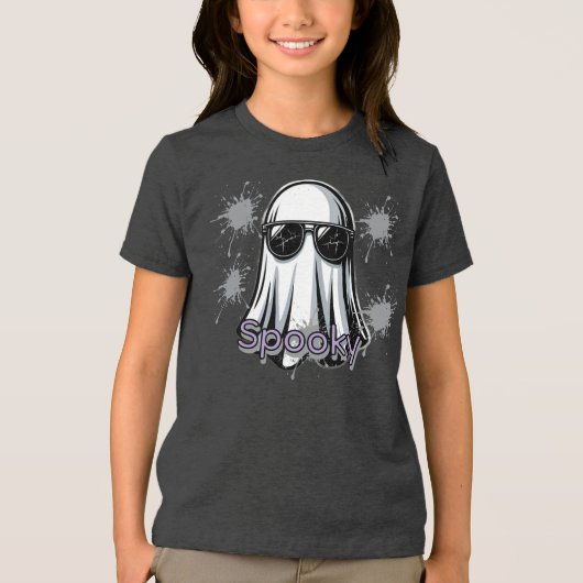 Cool Spooky Ghost T - Shirt (Vorderseite)