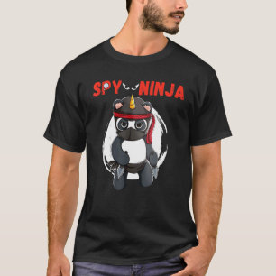 Cool Spy Gaming Ninjas Gamer Verdecke Junge Kinder T-Shirt
