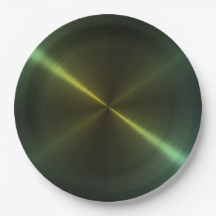 Cool Stainless Steel Metal #87 Pappteller