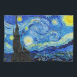 Cool Starry Night Vincent Van Gogh Gemälde Handtuch<br><div class="desc">Starry Night by Vincent Van Gogh Gemälde cooles altes Meisterwerk kunstvoll retored impressionismus schmerzen malen lebendige gesättigte Farbe schöne schöne schöne schöne hohe Qualität Landschaft Landschaft Art Post Dekoration</div>