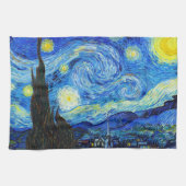 Cool Starry Night Vincent Van Gogh Gemälde Handtuch (Horizontal)