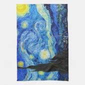 Cool Starry Night Vincent Van Gogh Gemälde Handtuch (Vertikal)