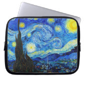 Cool Starry Night Vincent Van Gogh Gemälde Laptopschutzhülle (Vorderseite)
