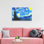 Cool Starry Night Vincent Van Gogh Gemälde Leinwanddruck (Insitu (Wohnzimmer))
