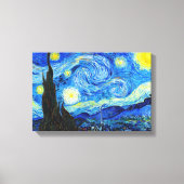 Cool Starry Night Vincent Van Gogh Gemälde Leinwanddruck (Vorderseite)