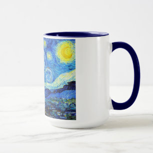 Cool Starry Night Vincent Van Gogh Gemälde Tasse